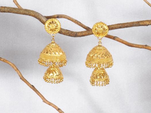 Indische Jhumka Ohrhänger "Parveen"